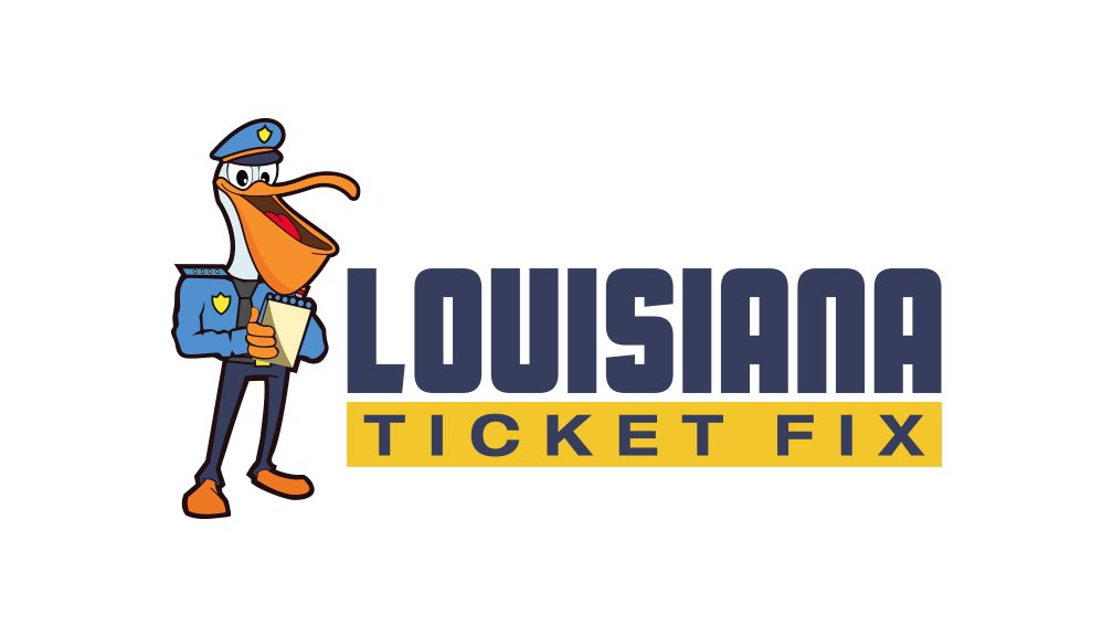 Ticket Bird Police Illustration Logo Design