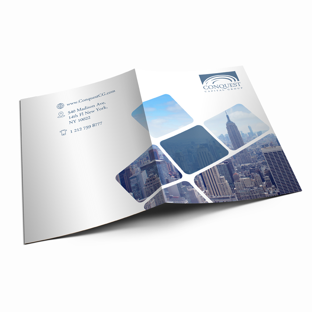 Premium Presentation Folder Design - Graphic Templates